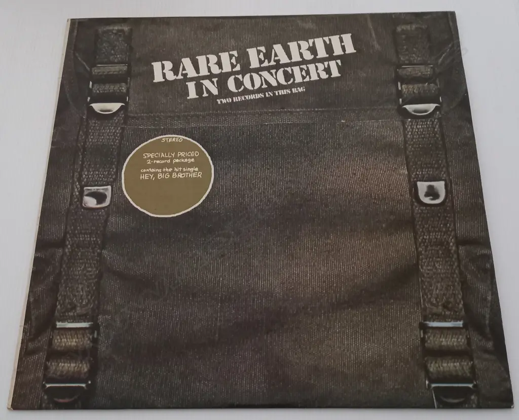 Rare Earth, Rare Earth In Concert (Double album) Image 1++